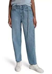 Women's Mid-Rise Barrel Jeans