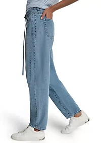 Women's Mid-Rise Barrel Jeans