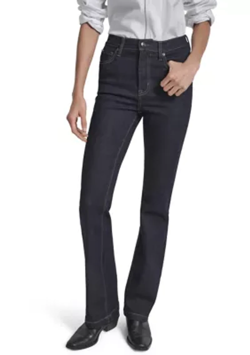 Women's High Rise Flare Jeans