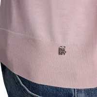 Elbow Sleeve Crew Neck