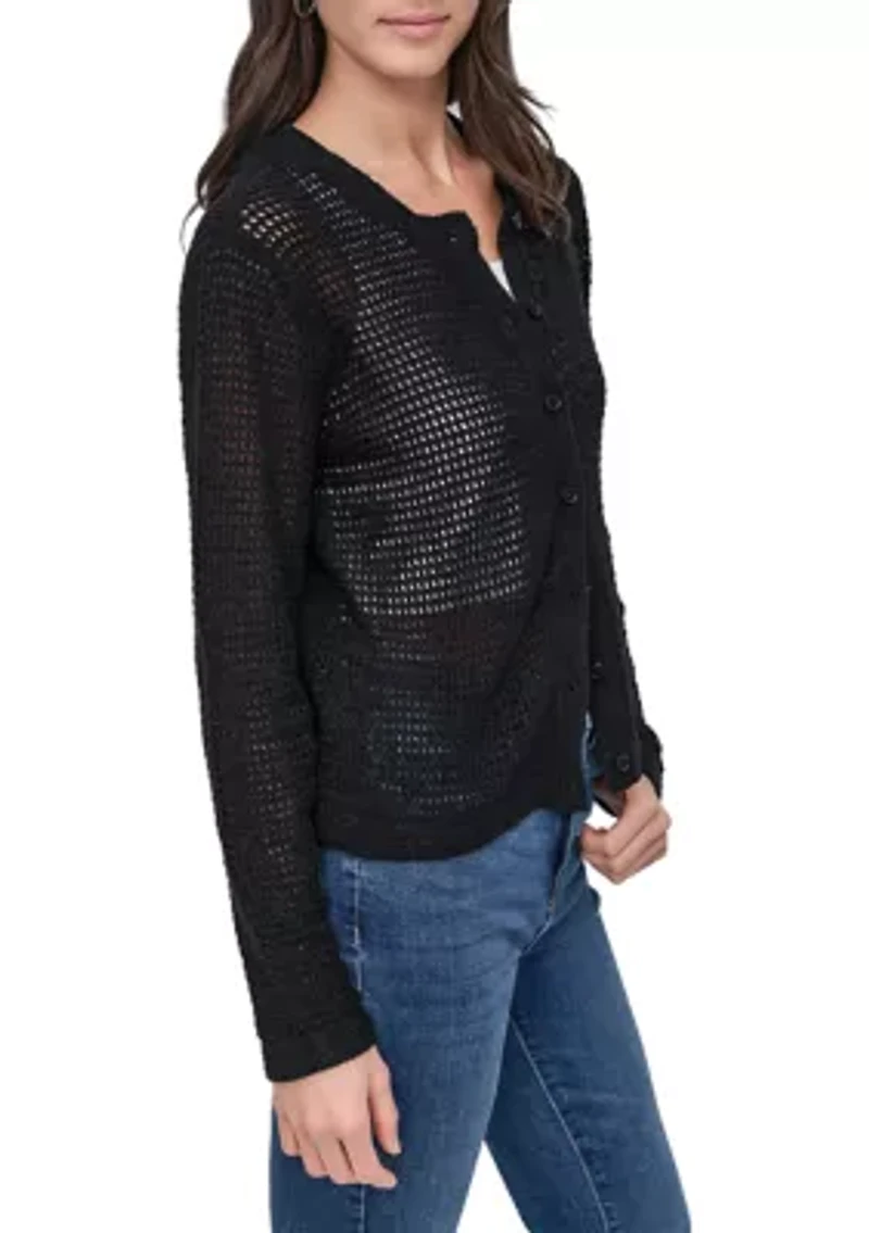 Women's Chenille Long Sleeve Sweater