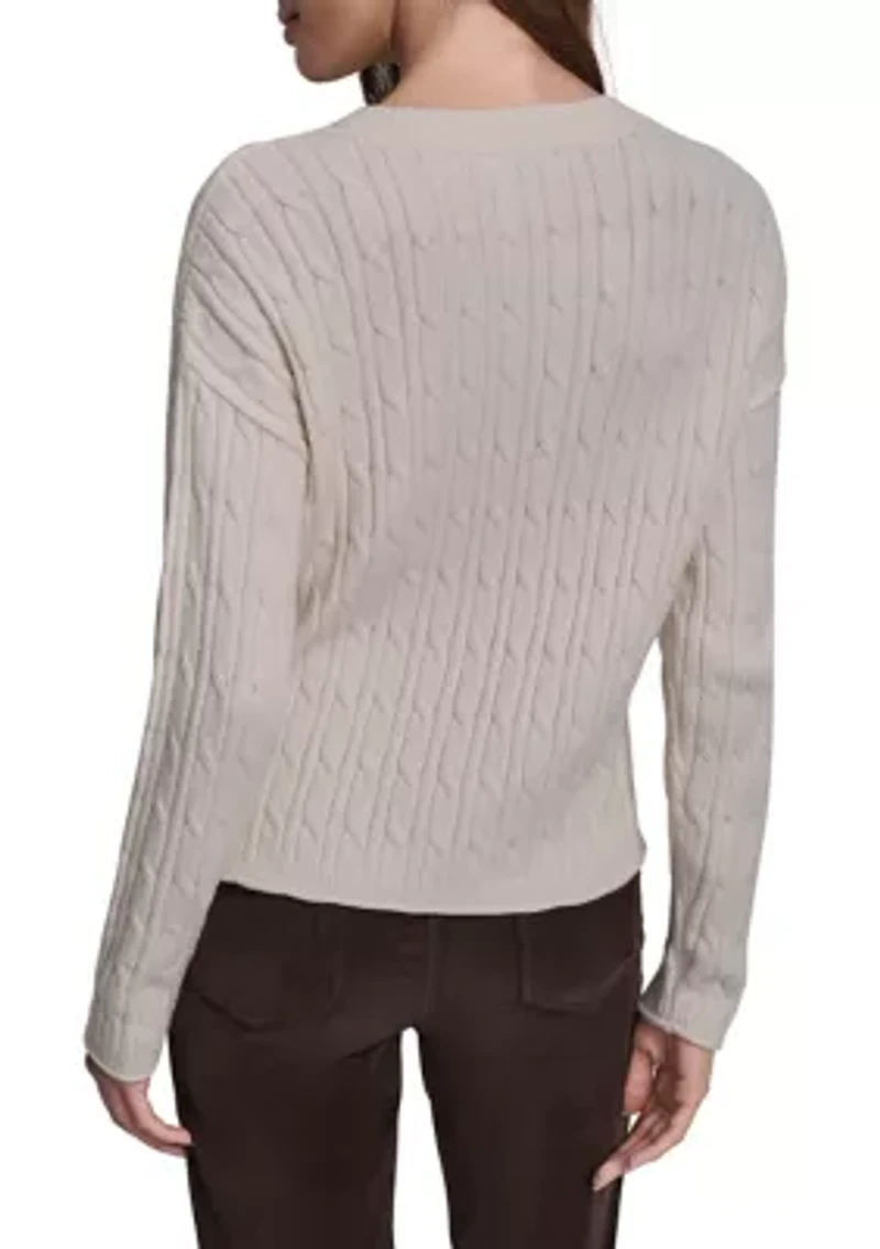 Women's Cable Knit Sweater