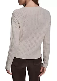Women's Cable Knit Sweater
