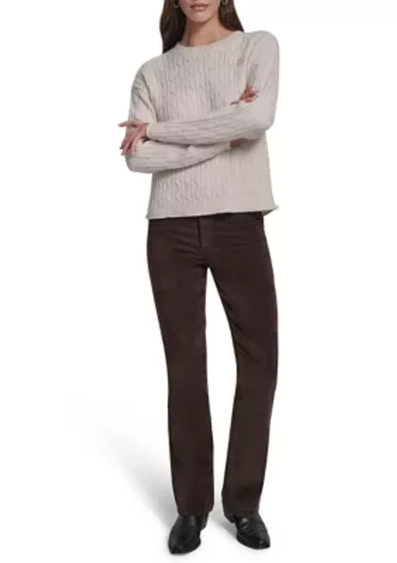 Women's Cable Knit Sweater