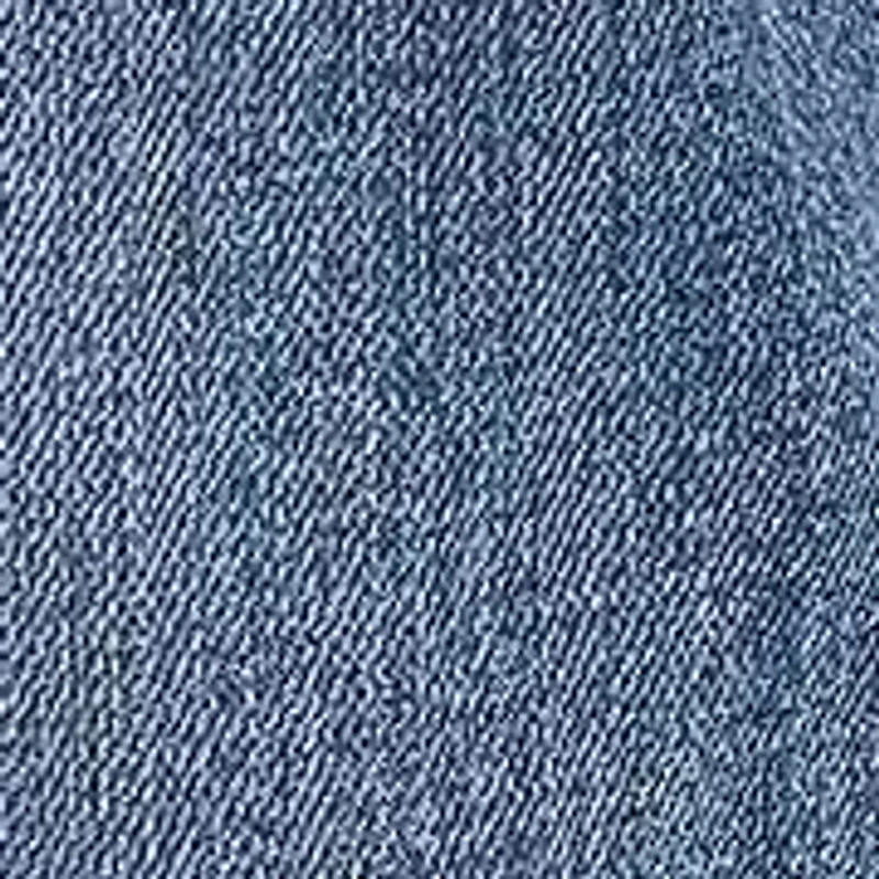 High Rise Seamed Classic Straight Jean with 3" Cuff