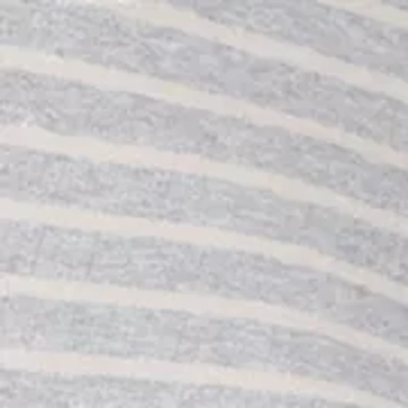 Women's Long Sleeve Crew Neck Sequin Striped Dress