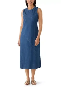 Women's Sleeveless Bias Cut Dress