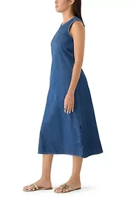 Women's Sleeveless Bias Cut Dress