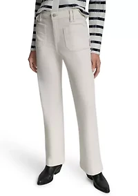 Women's Wide Leg 2 Pocket Denim Jeans