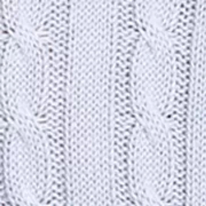 Women's V-Neck Cable Knit Sweater