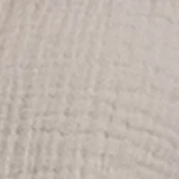 Women's Short Puff Sleeve Gauze Ruffle Shirt