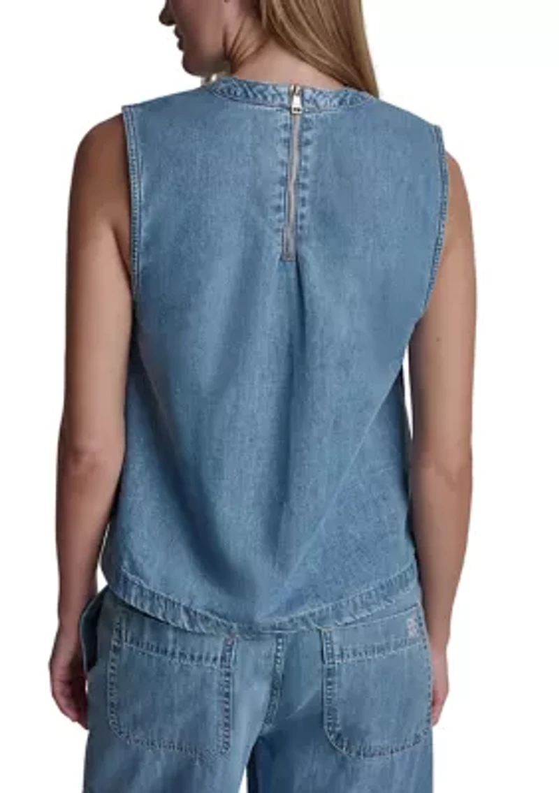 Women's A-Line Sleeveless Top