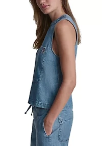 Women's A-Line Sleeveless Top