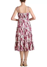 Adia Ruffle Maternity Jersey Sundress