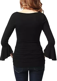 Maternity  Andrea Ruched Top
