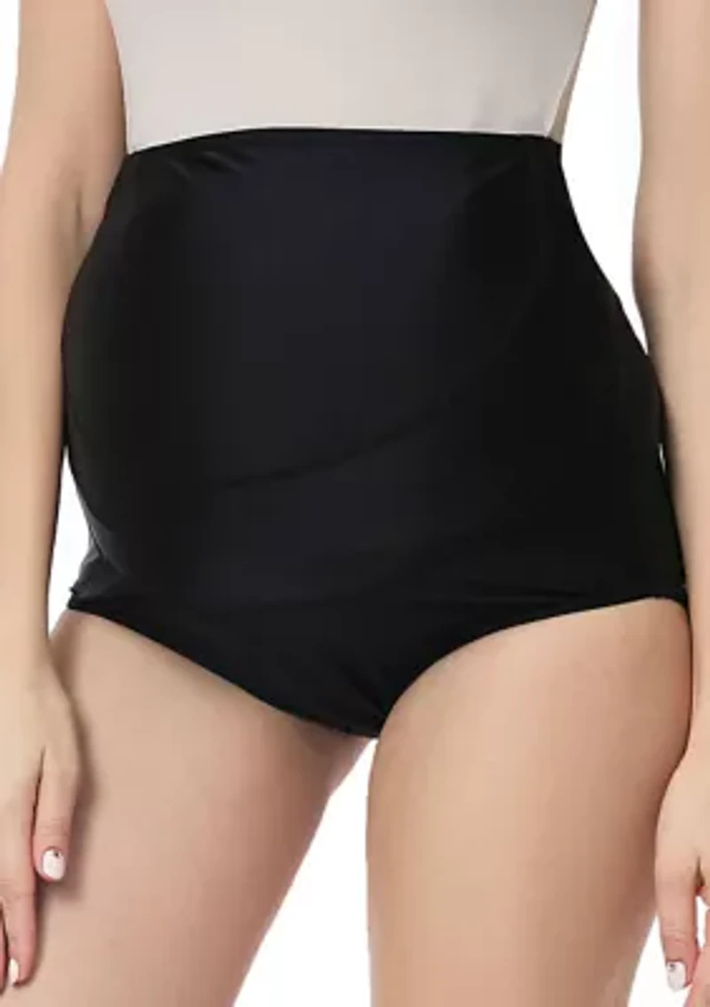 Maternity Kortney UPF 50+ Belly Support Swim Bottoms
