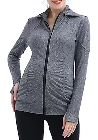 Maternity Jojo Performance Jacket with Detachable Hood