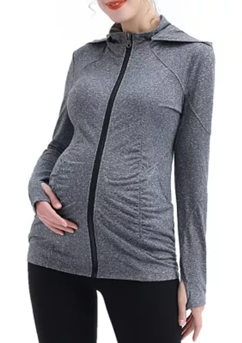 Maternity Jojo Performance Jacket with Detachable Hood