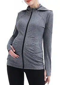 Maternity Jojo Performance Jacket with Detachable Hood