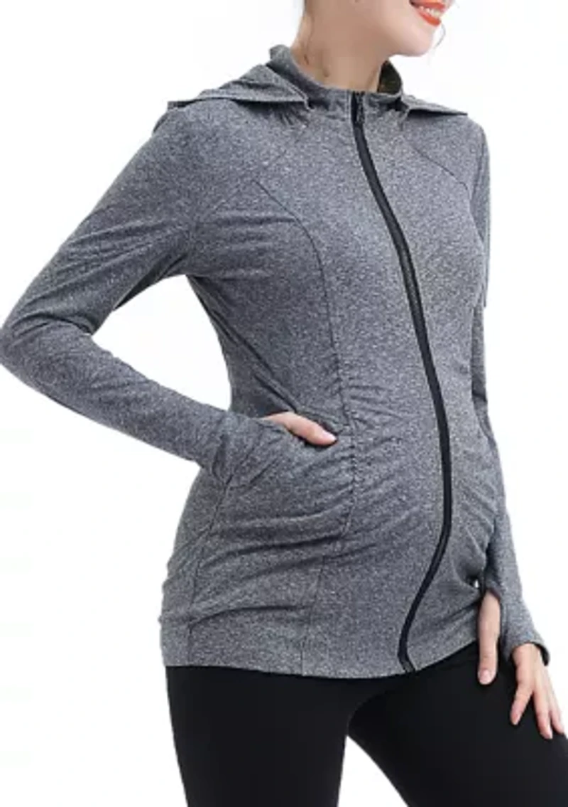 Maternity Jojo Performance Jacket with Detachable Hood