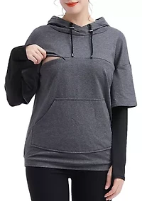 Maternity Bobo Nursing Performance Hoodie