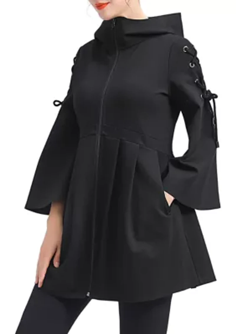 Maternity Lyla Fit & Flare Hooded Jacket