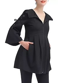 Maternity Lyla Fit & Flare Hooded Jacket