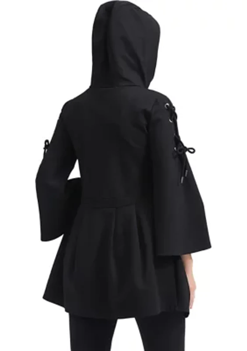 Maternity Lyla Fit & Flare Hooded Jacket