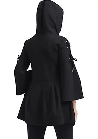 Maternity Lyla Fit & Flare Hooded Jacket