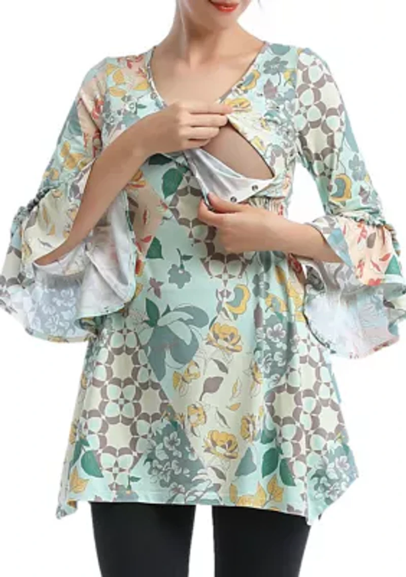 Maternity Sue Nursing A-Line Tunic