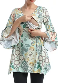 Maternity Sue Nursing A-Line Tunic
