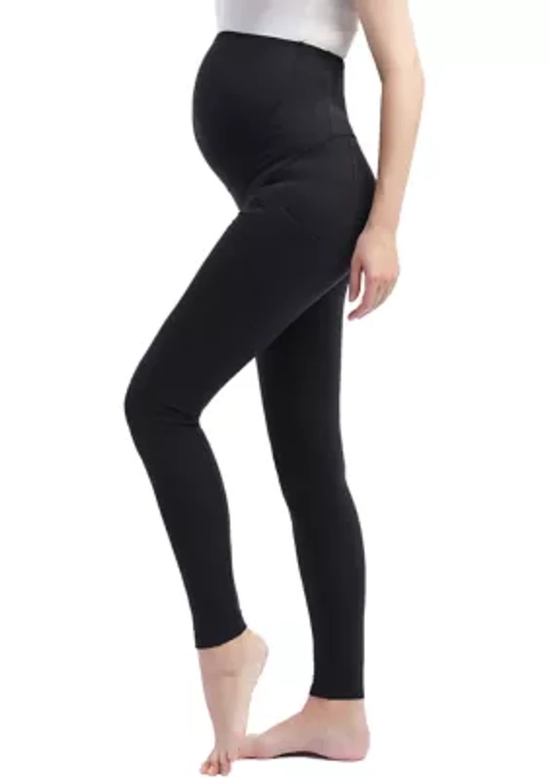 Maternity Joi Belly & Back Support Pocket Leggings (28" Inseam)