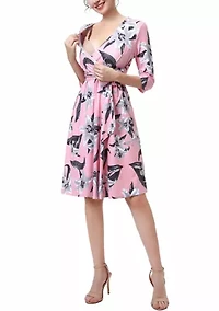 Materity Gracie Faux Wrap Dress