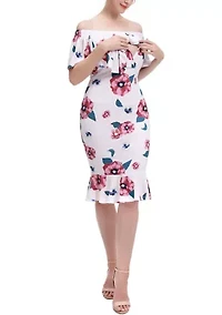 Materity Kyla Nursing Mermaid Dress