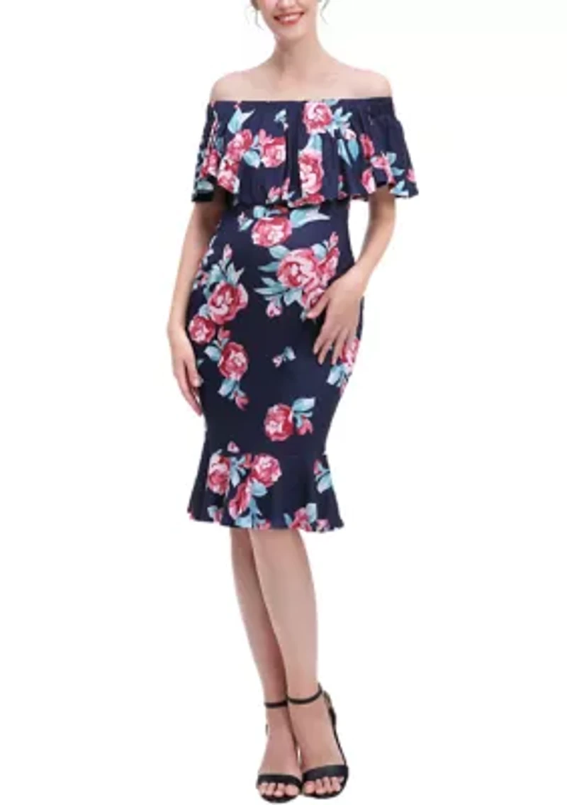 Materity Kathryn Nursing Mermaid Dress