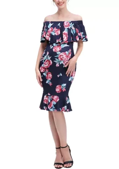 Materity Kathryn Nursing Mermaid Dress