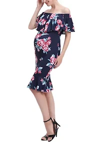 Materity Kathryn Nursing Mermaid Dress
