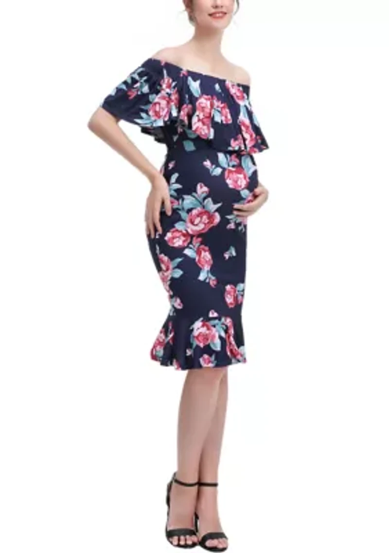 Materity Kathryn Nursing Mermaid Dress
