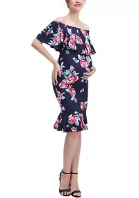 Materity Kathryn Nursing Mermaid Dress