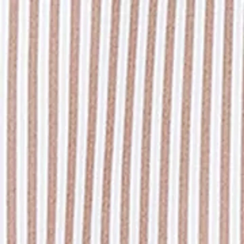 Women's Vertical Stripe Woven Popover Top