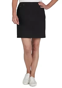 Tech Stretch Pull On Skort with Elastic Waistband
