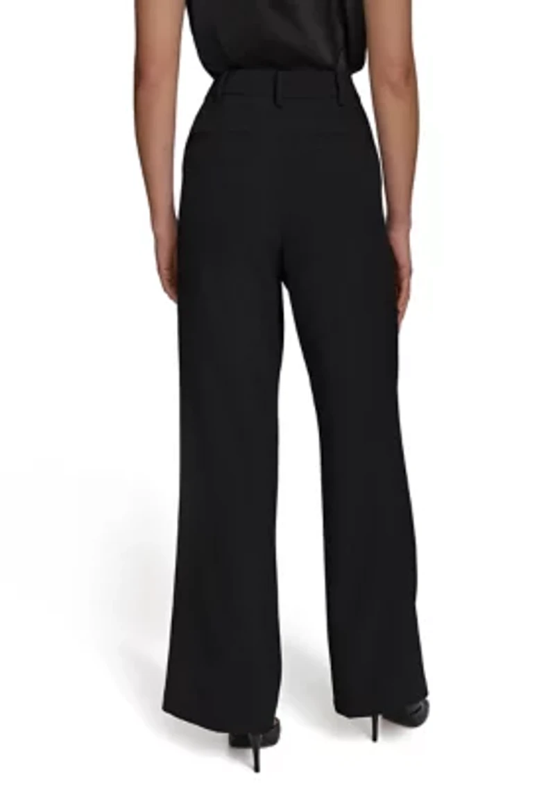 Wide Pant  with Pleats