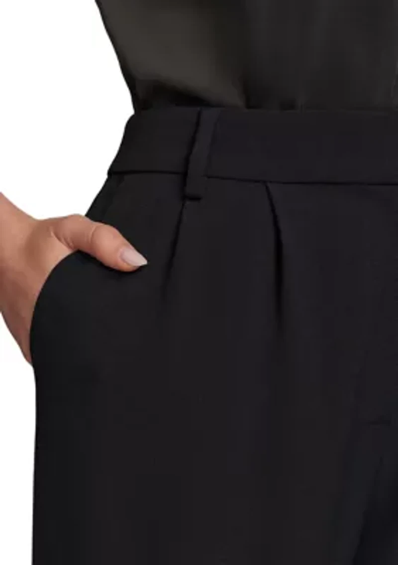 Wide Pant  with Pleats