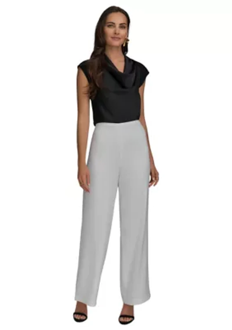 Women's Wide Leg Pull On Pants