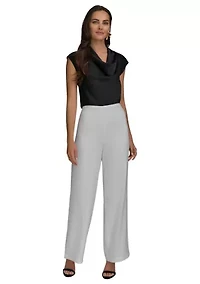 Women's Wide Leg Pull On Pants