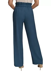 Women's Tie Waist Trousers