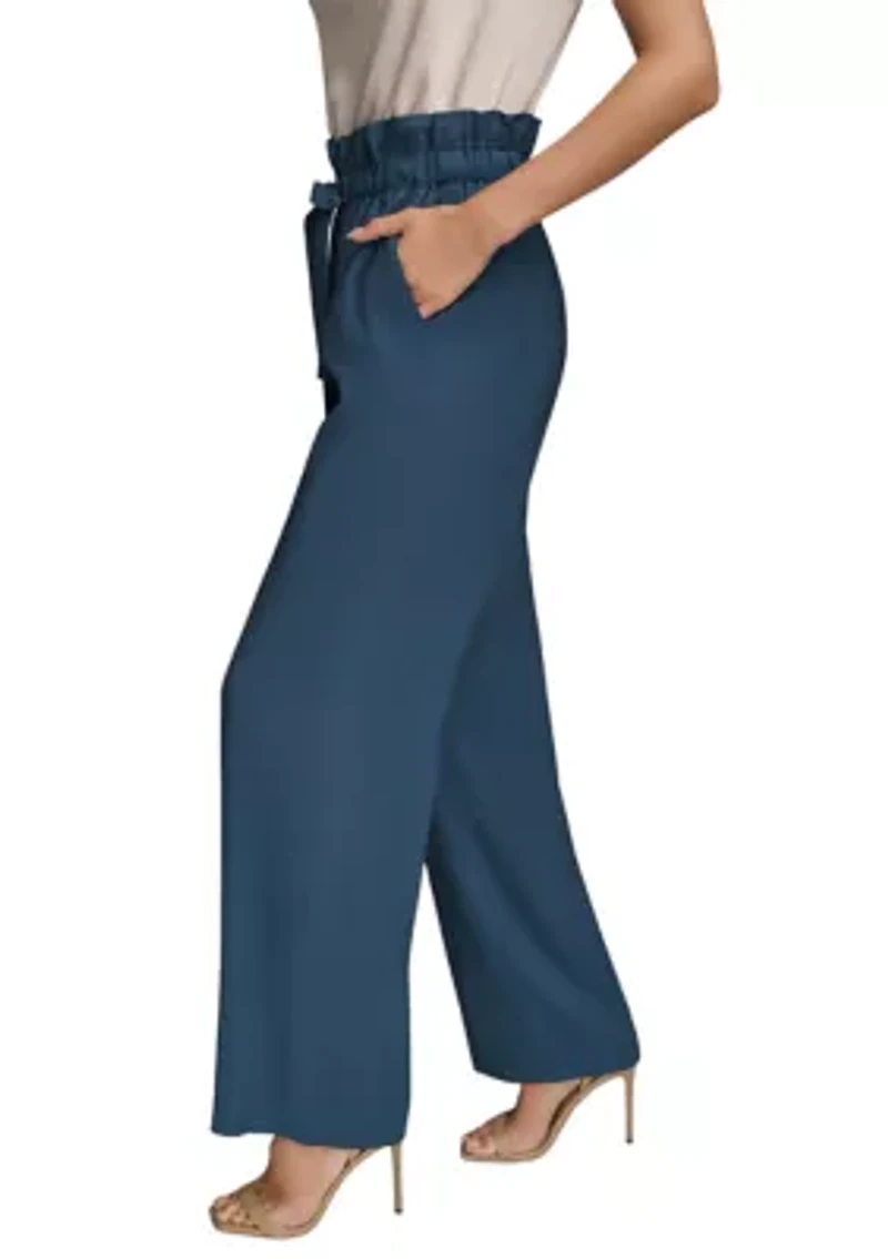 Women's Tie Waist Trousers
