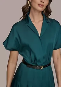 Women's Belted Shirtdress