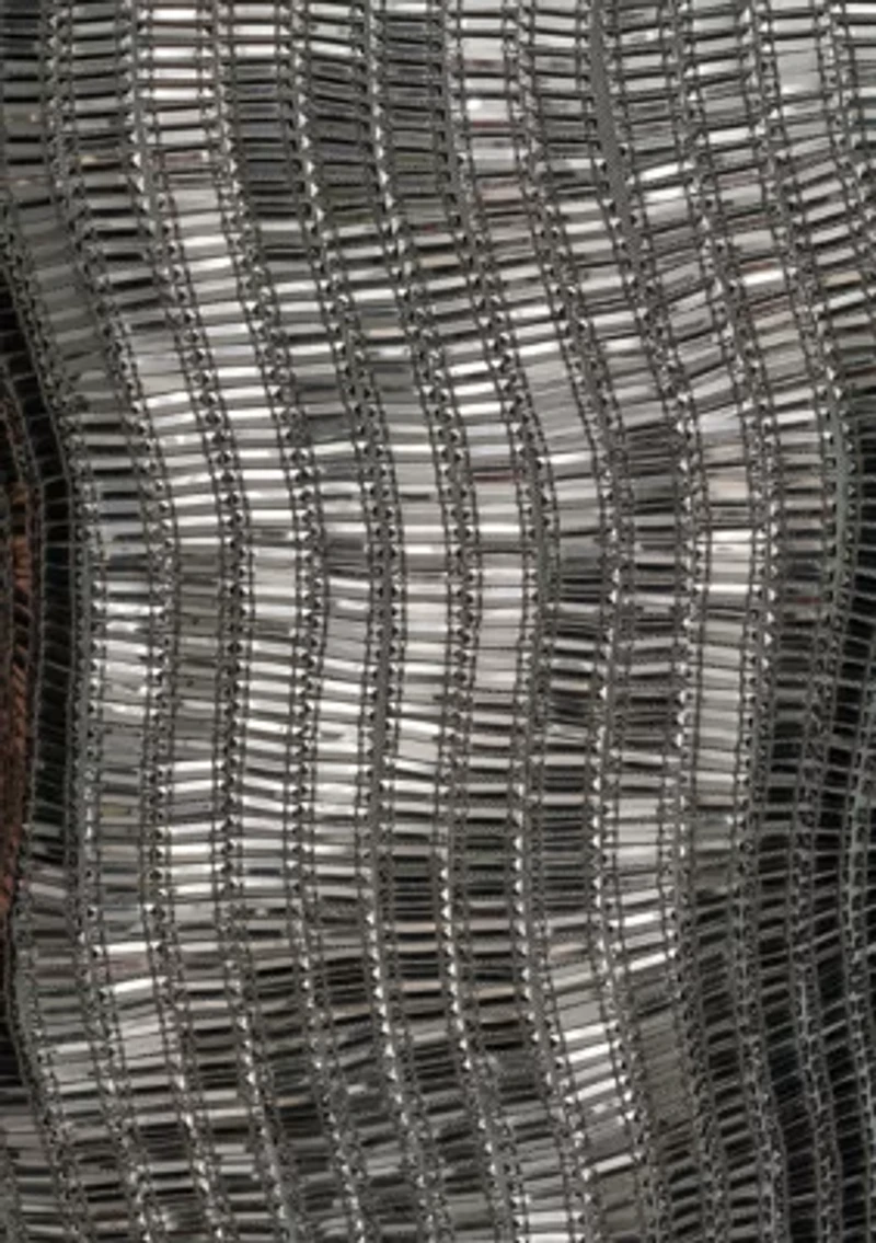 Women's Sheer Beaded Top