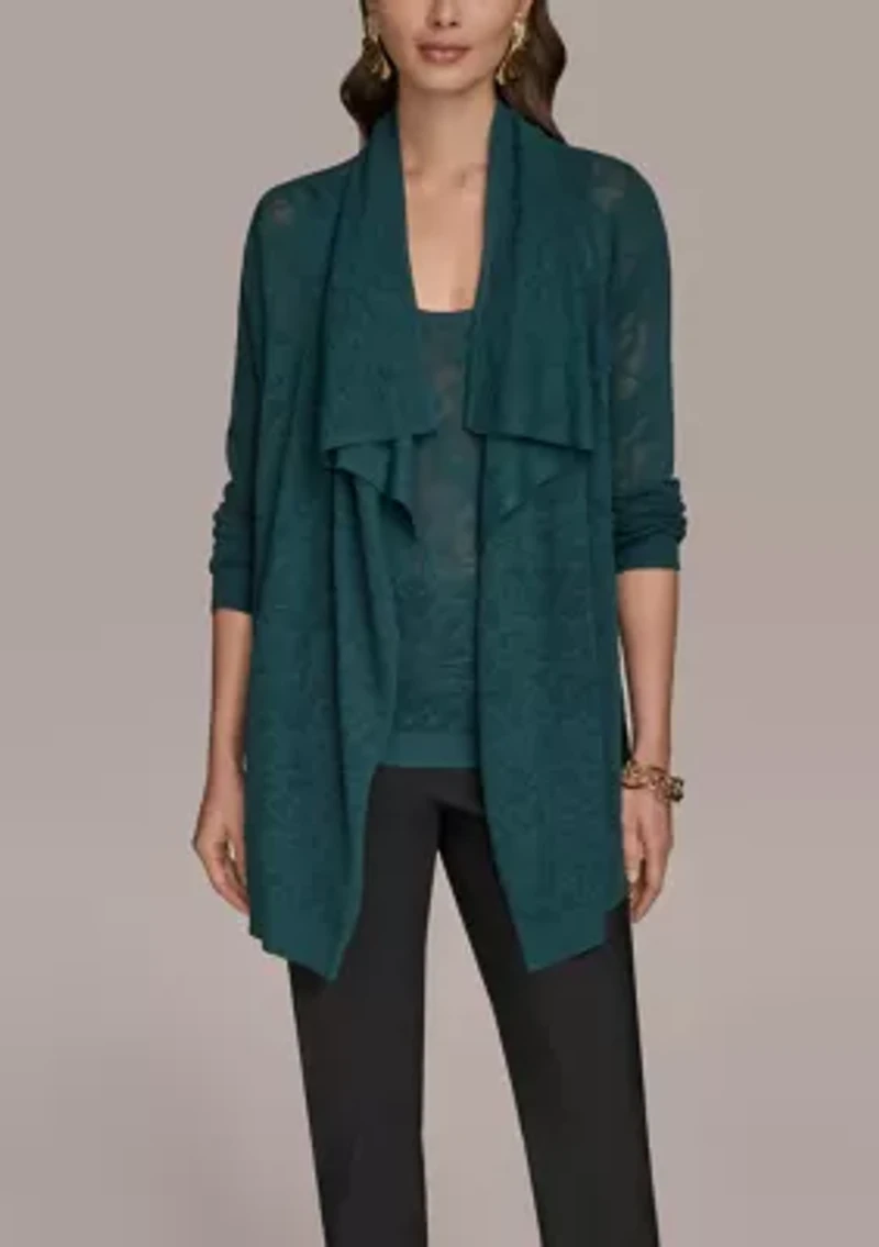 Women's Open Front Cardigan